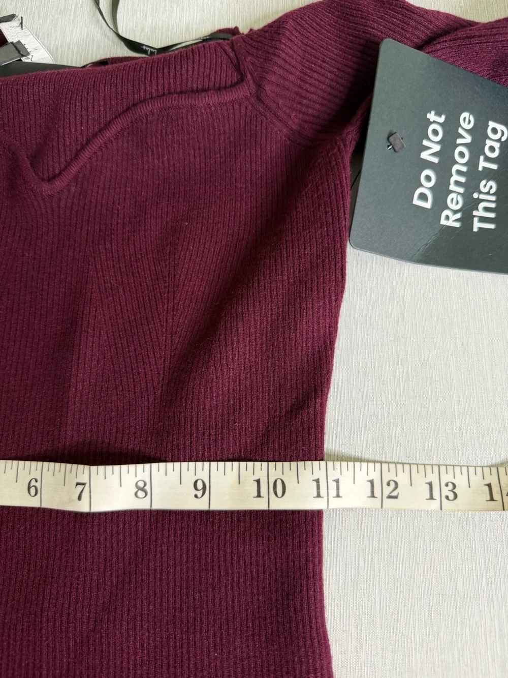 Lulus Wondrous Winter Plum Ribbed Long Sleeve Bodycon Sweater Dress Size L NWT